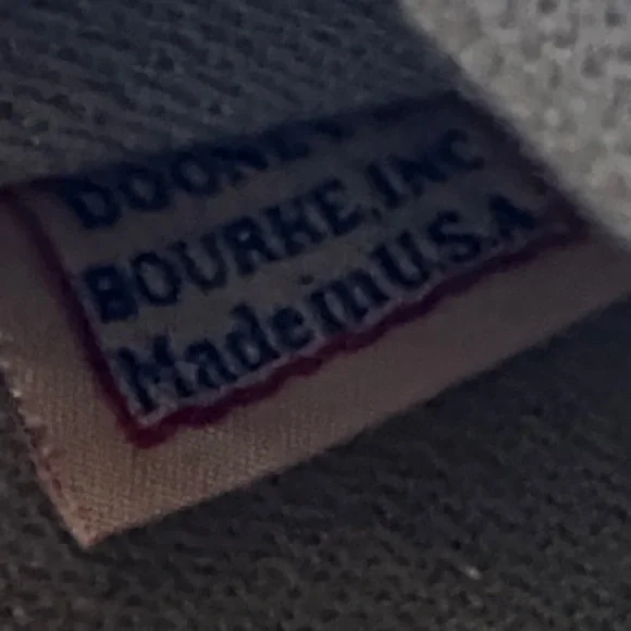 Dooney & Bourke Denim Logo Quilted Wristlet in Gray and Black - Picture 11 of 14